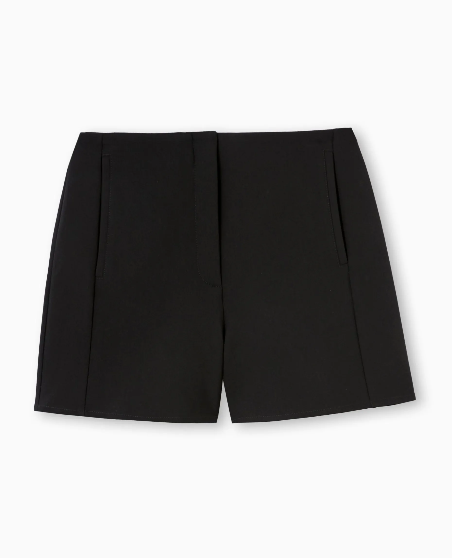 Short City Taille Haute - Noir