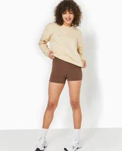 Short Cycliste Court - Marron