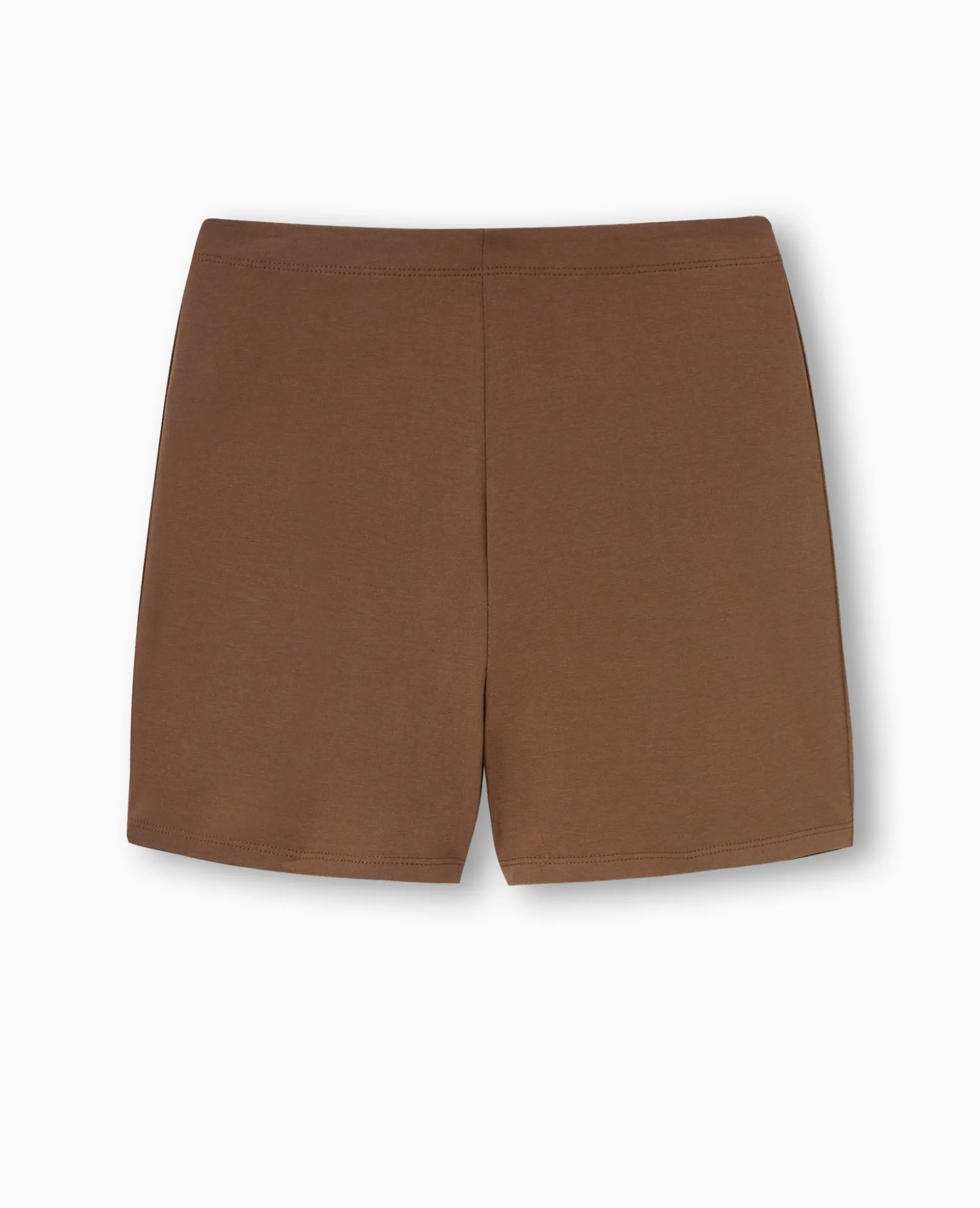 Short Cycliste Court - Marron