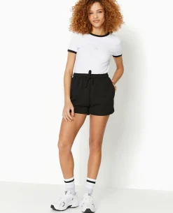Short En Molleton - Noir