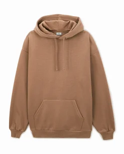 Sweat Capuche Oversize - Taupe