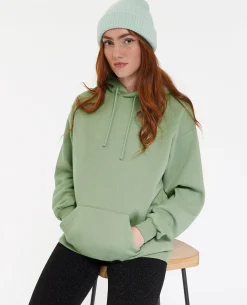 Sweat Capuche Oversize - Vert