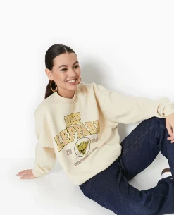 Sweat Col Rond AALIYAH - Beige