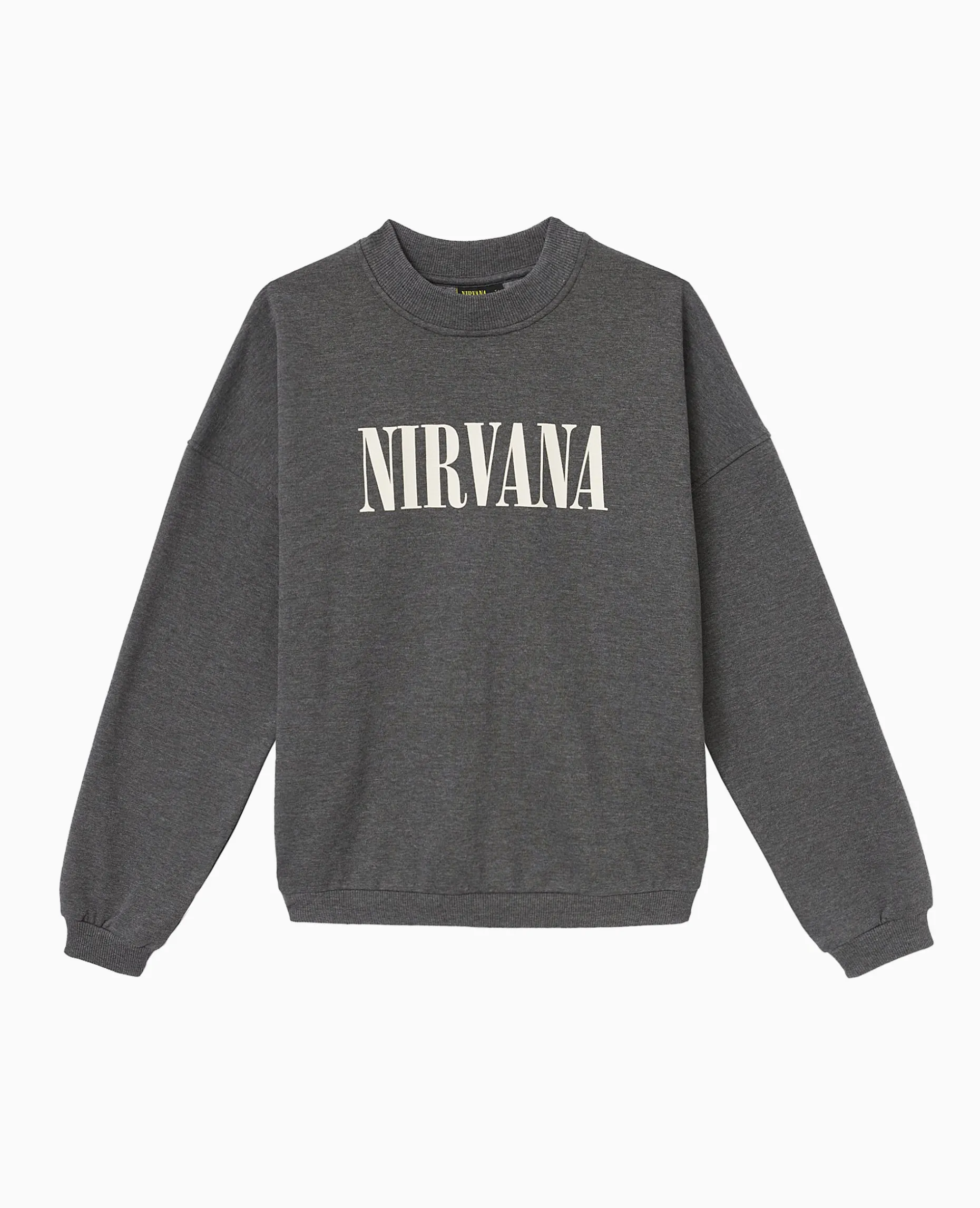 Sweat Col Rond Nirvana - Gris Foncé