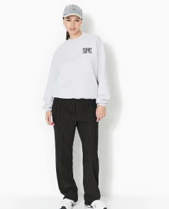 Sweat Col Rond Tupac - Gris Chiné