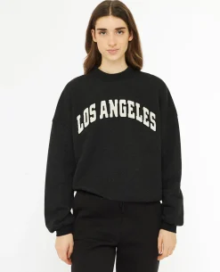 Sweat Oversize Avec Patch Bouclette - Gris Foncé
