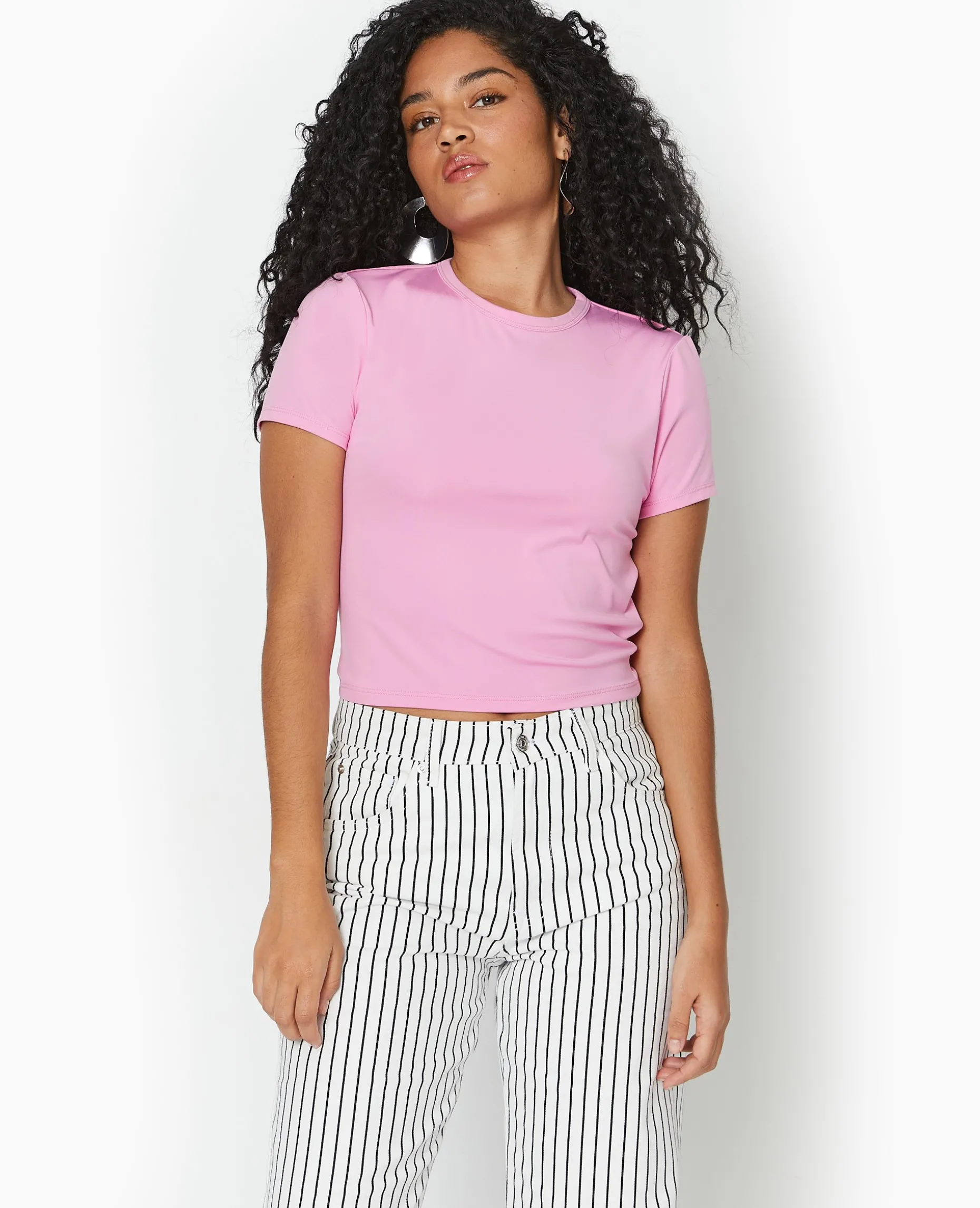Top Dos-nu Avec Pan Twisté - Lilas