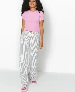 Top Dos-nu Avec Pan Twisté - Lilas