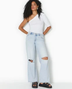 Top One Shoulder Asymétrique - Blanc