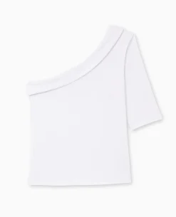 Top One Shoulder Asymétrique - Blanc