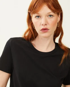 T-shirt Basique Col Rond - Noir