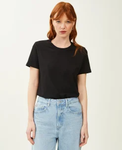 T-shirt Basique Col Rond - Noir