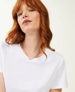 T-shirt Basique Col Rond - Blanc