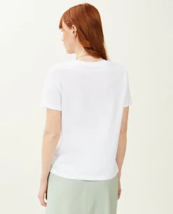 T-shirt Basique Col Rond - Blanc