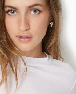 T-shirt En Maille Légè;re - Blanc