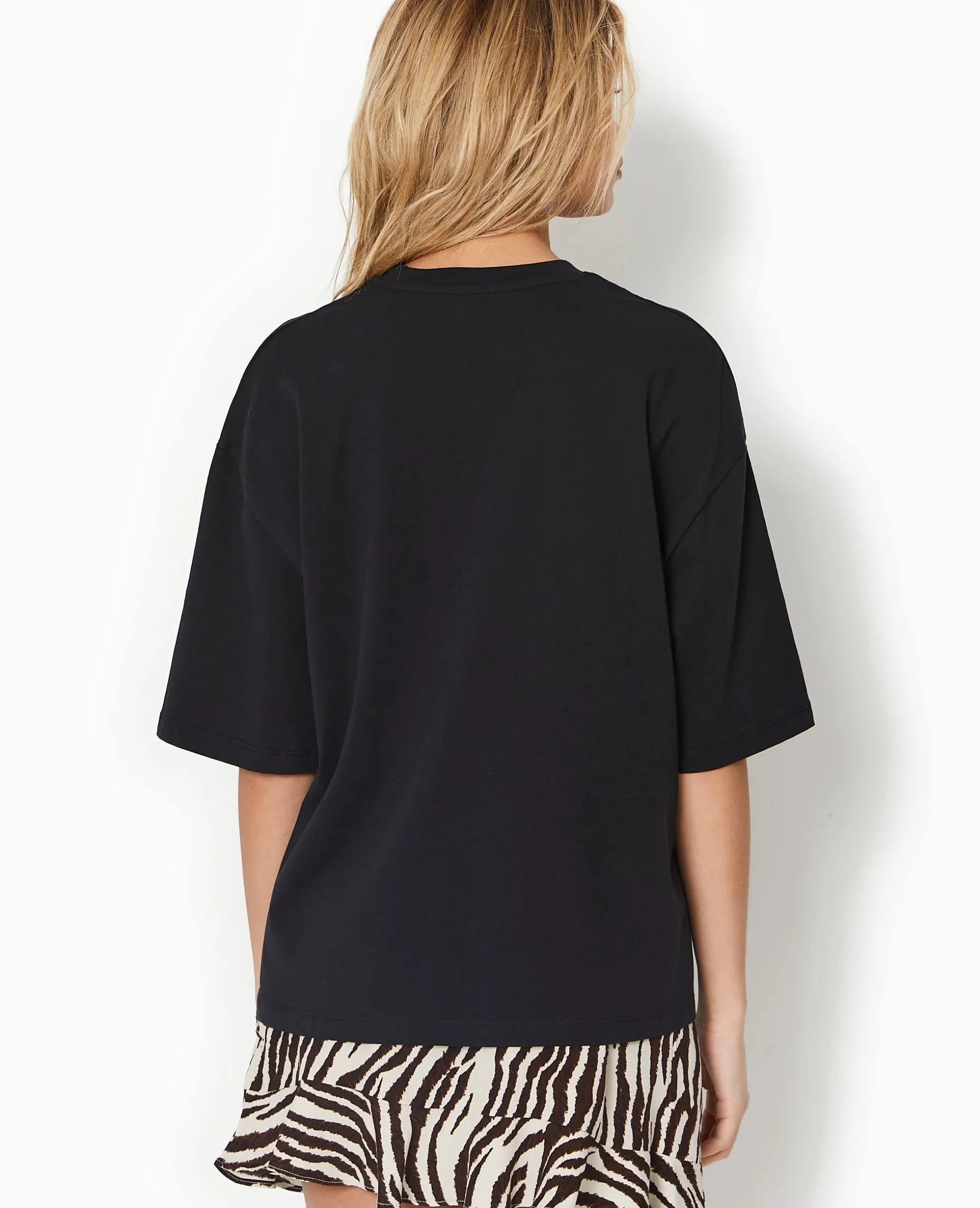 T-shirt Oversize AALIYAH - Noir