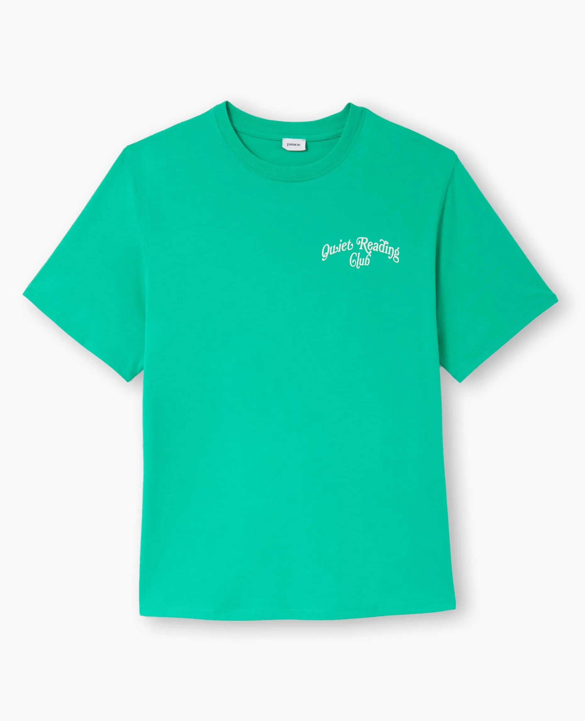 T-shirt Oversize Avec Print Poitrine Et Dos - Vert