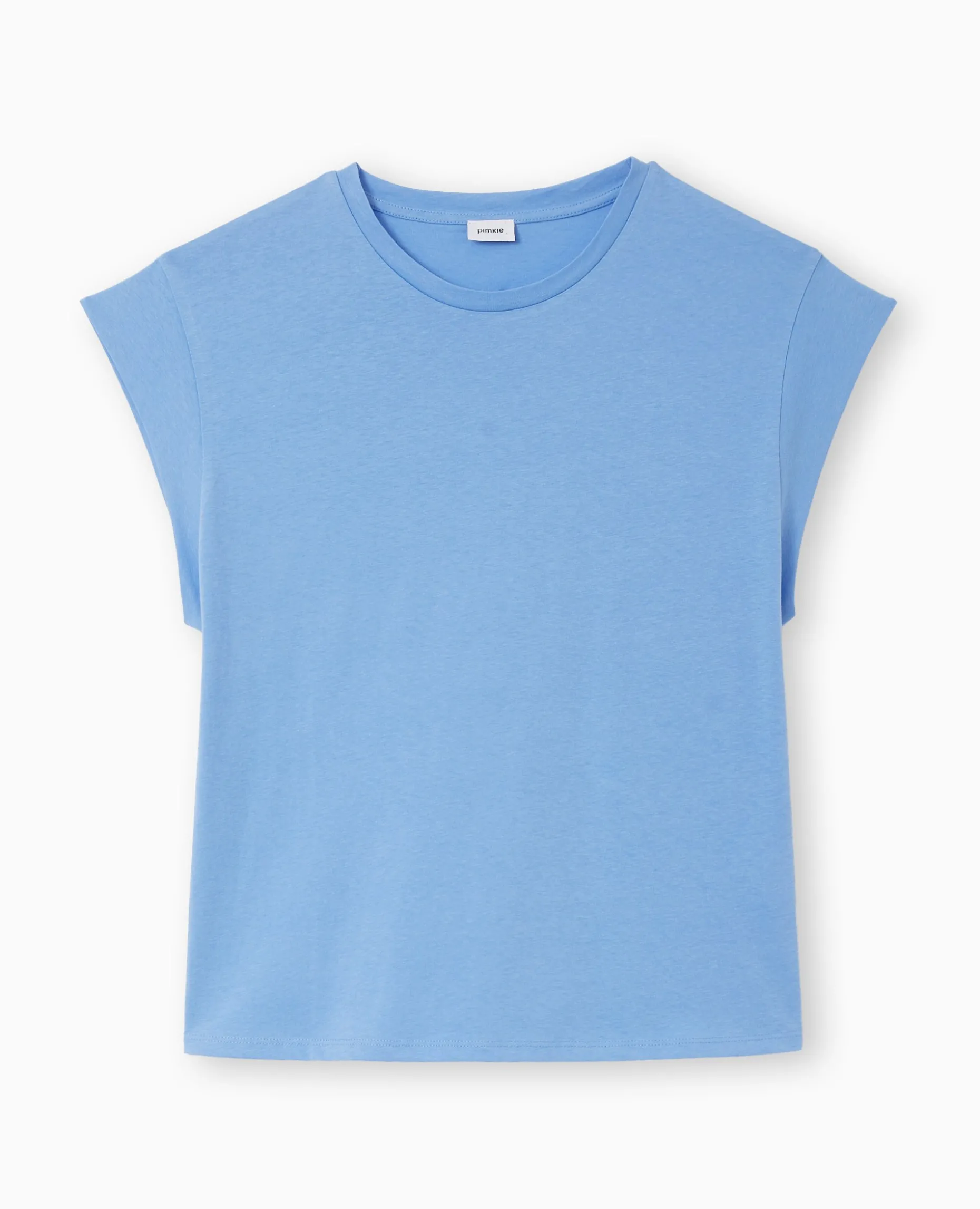 T-shirt Oversize Sans Manches - Bleu