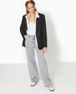 Veste Blazer Droite - Noir