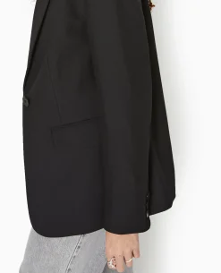 Veste Blazer Droite - Noir