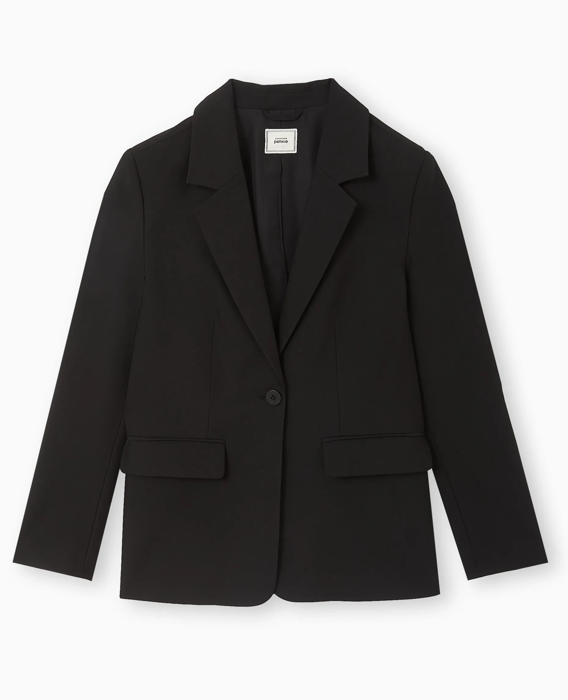 Veste Blazer Droite - Noir
