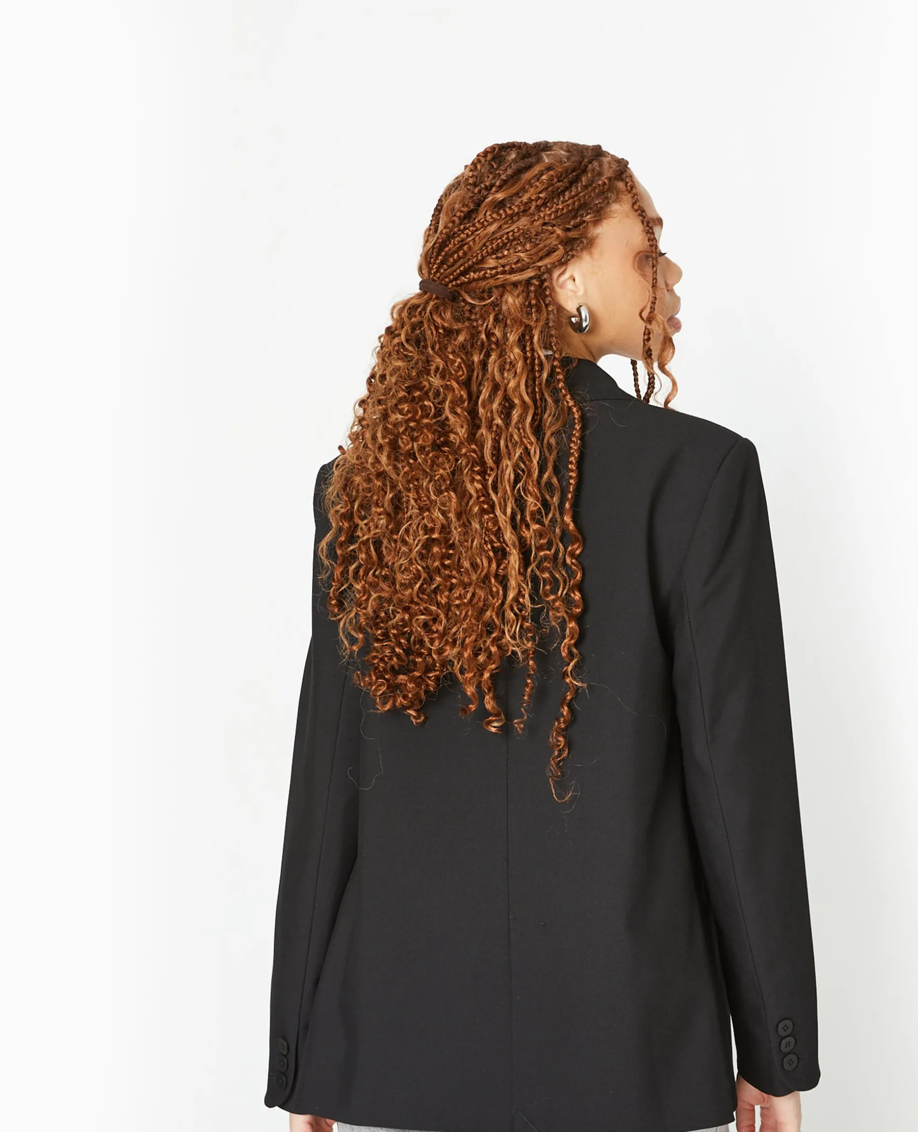 Veste Blazer Droite - Noir
